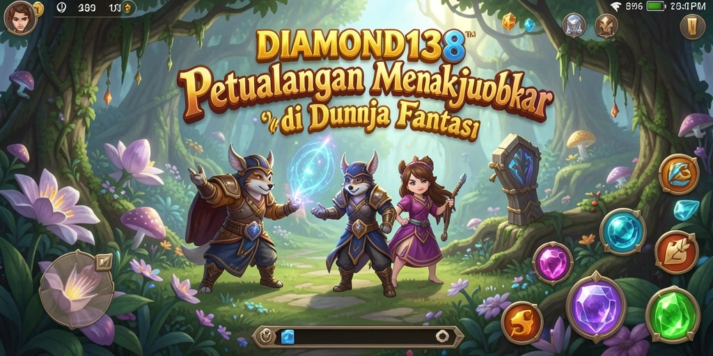 Screenshot menampilkan aksi seru dalam <strong>DIAMOND138</strong> di dunia petualangan.