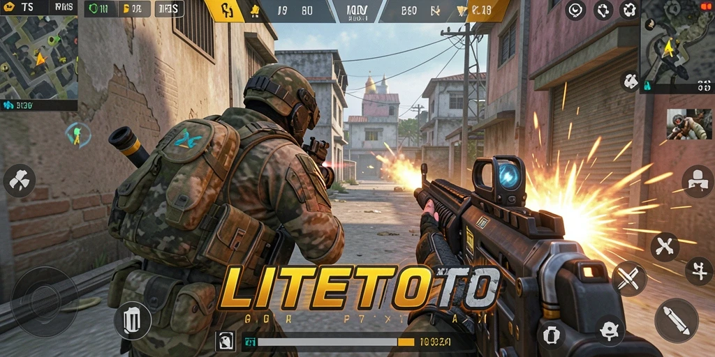Tangkapan layar dari gameplay LITETOTO yang mendebarkan.