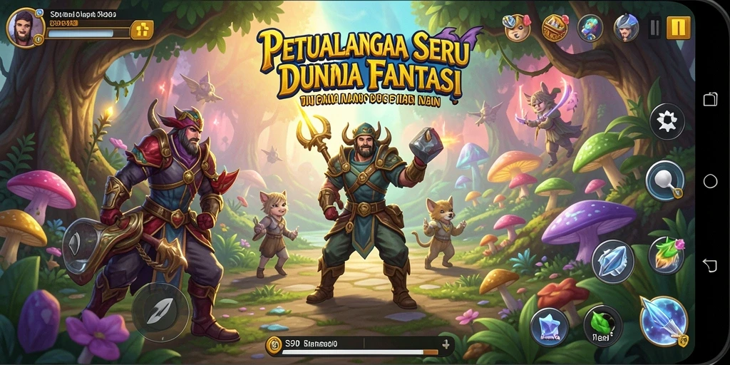 Tampilan gameplay petualangan menarik dari S80 yang penuh aksi.