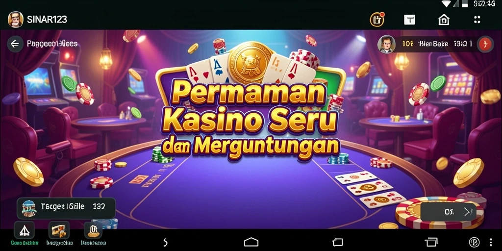 Tampilan gameplay <strong>SINAR123</strong> yang mendebarkan dan penuh warna.