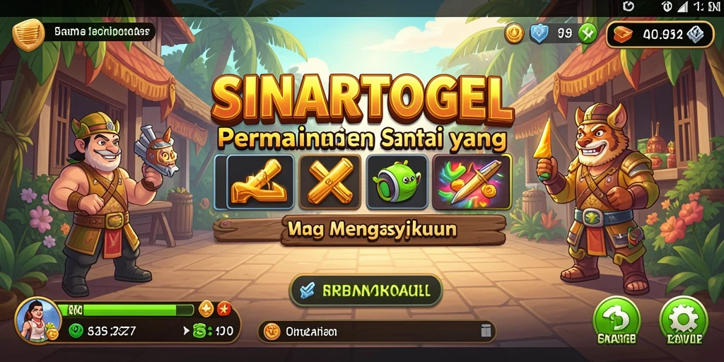 Tampilan gameplay SINARTOGEL yang seru dan interaktif.